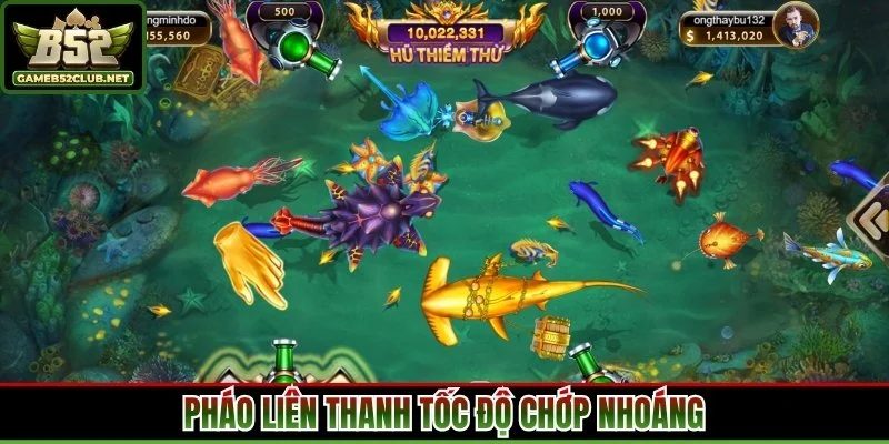 Pháo liên thanh tốc độ chớp nhoáng