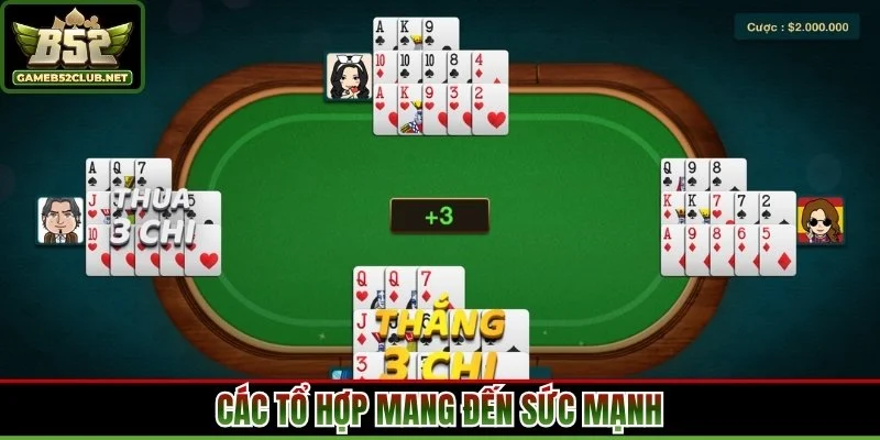 Các tổ hợp mang đến sức mạnh