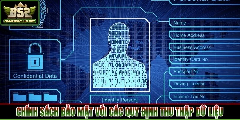 Chính sách bảo mật với các quy định thu thập dữ liệu