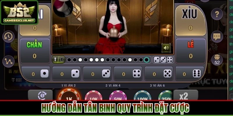 Hướng dẫn tân binh quy trình đặt cược