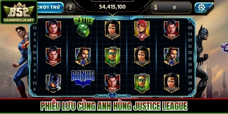 Phiêu lưu cùng anh hùng Justice League