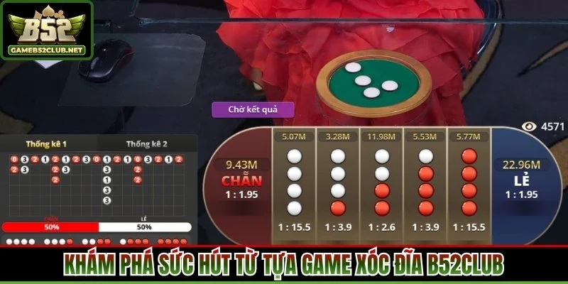 Khám phá sức hút từ tựa game xóc đĩa B52Club
