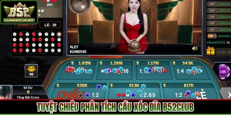 Tuyệt chiêu phân tích cầu xóc đĩa B52Club